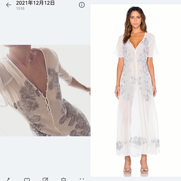 For Love and Lemons sicily maxi dress - Picture 2 of 10